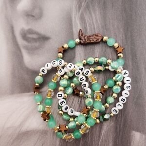 Taylor Swift Debut Inspired Friendship Bracelets Set Of 5